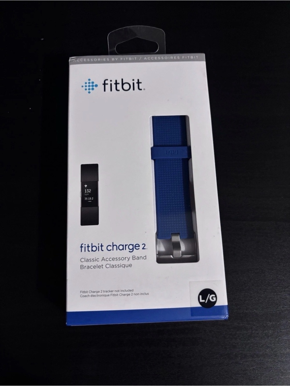 fitbit Charge 2 Boxed Accessory - White and Blue